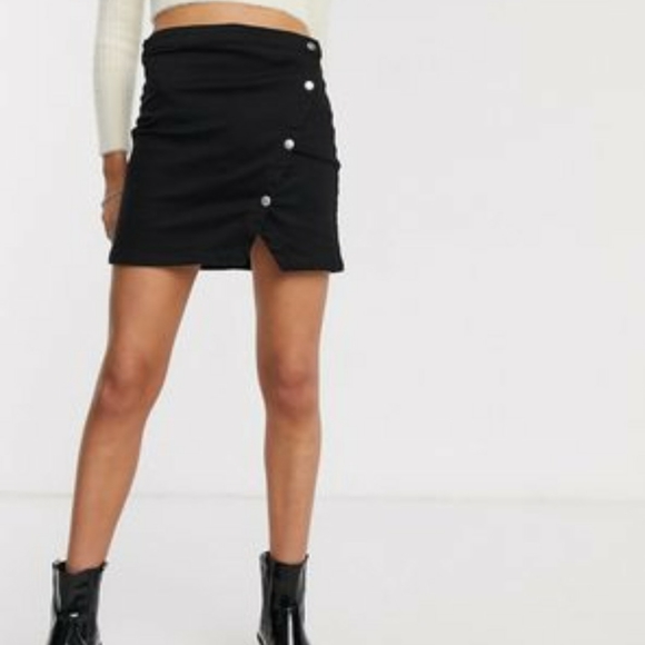 Free People Dresses & Skirts - Free people denim wrap skirt.